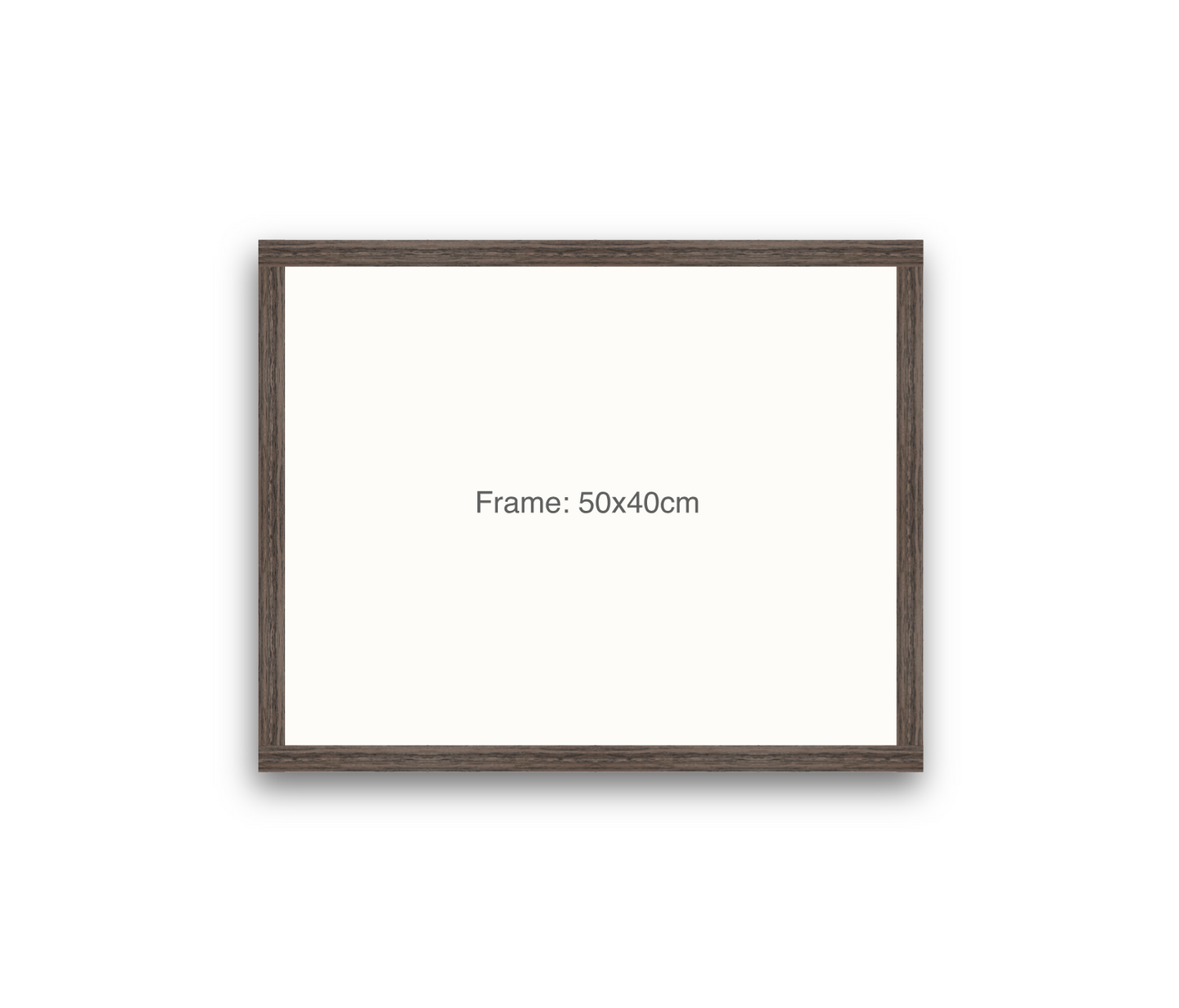 LOFT | 20mm Walnut Frame - 50x40cm