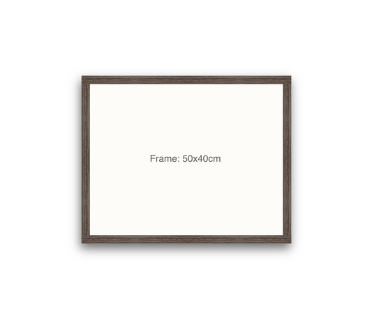 LOFT | 20mm Walnut Frame - 50x40cm