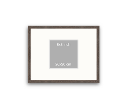 LOFT | 20mm Walnut Frame - 50x40cm