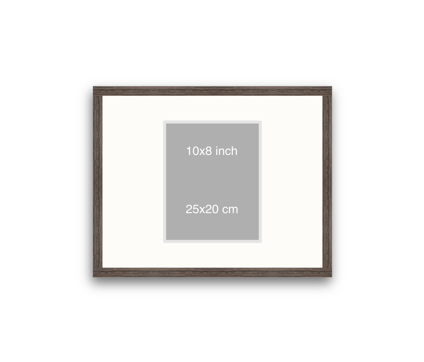 LOFT | 20mm Walnut Frame - 50x40cm