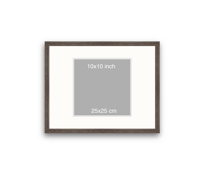 LOFT | 20mm Walnut Frame - 50x40cm