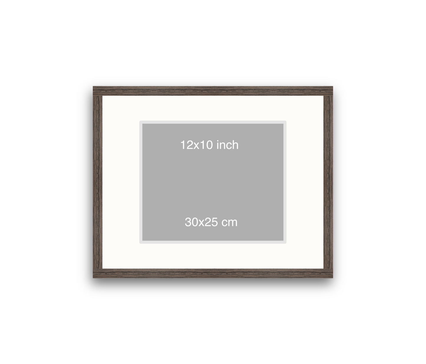 LOFT | 20mm Walnut Frame - 50x40cm