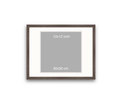 LOFT | 20mm Walnut Frame - 50x40cm