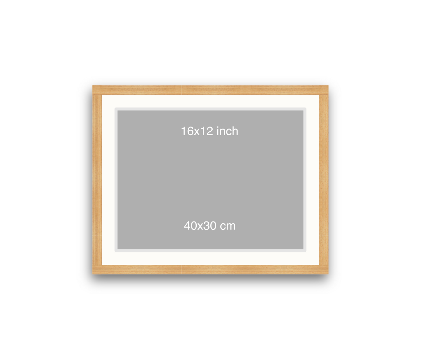 LOFT | 20mm Oak Frame - 50x40cm