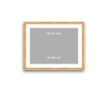 LOFT | 20mm Oak Frame - 50x40cm