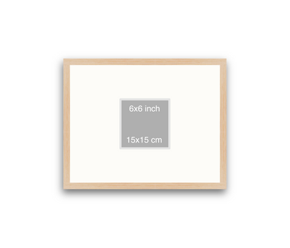 LOFT | 20mm Light Oak Frame - 50x40cm