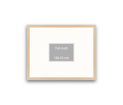 LOFT | 20mm Light Oak Frame - 50x40cm