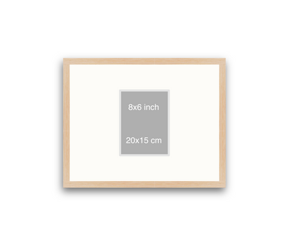 LOFT | 20mm Light Oak Frame - 50x40cm