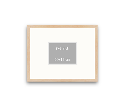 LOFT | 20mm Light Oak Frame - 50x40cm