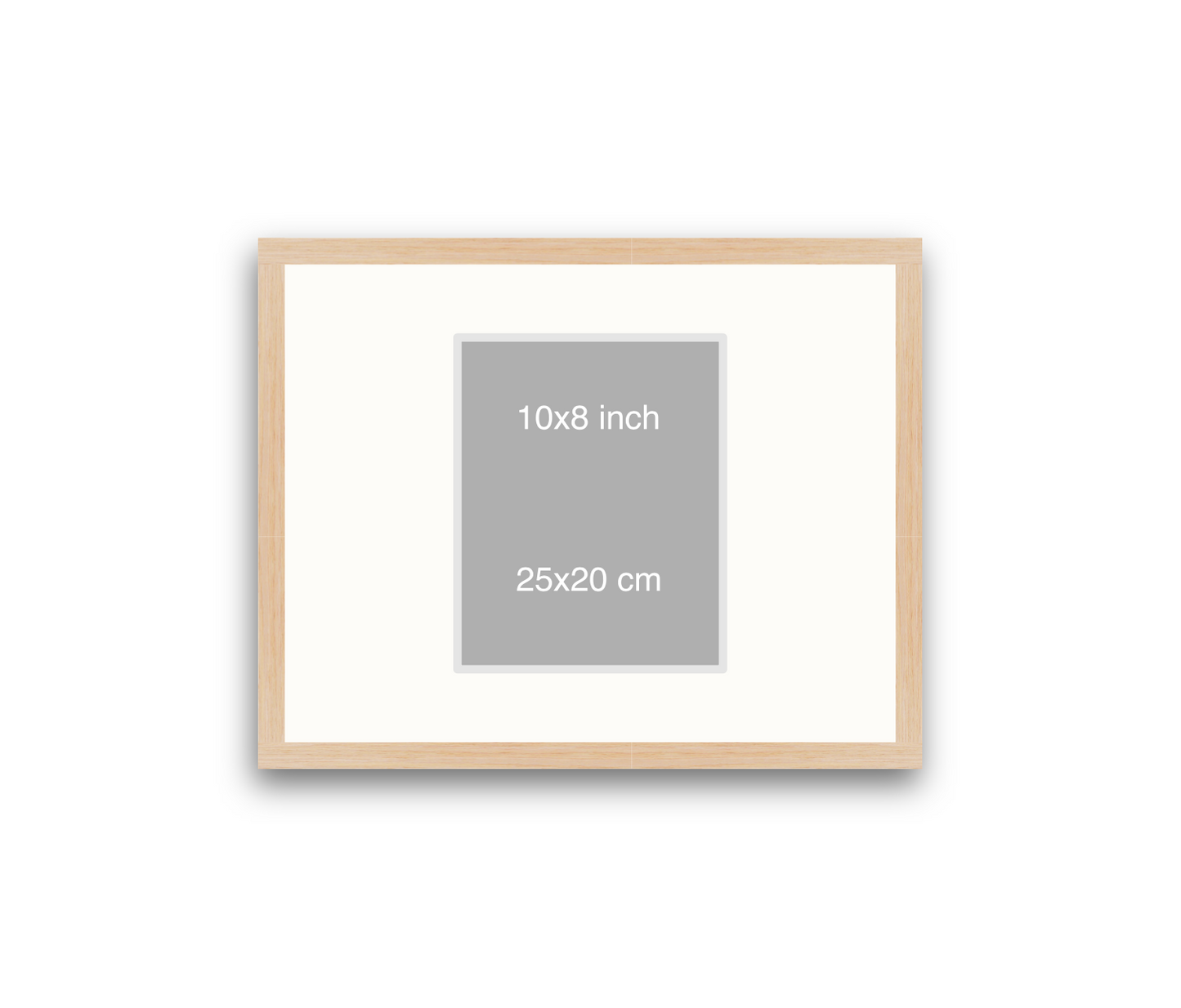 LOFT | 20mm Light Oak Frame - 50x40cm