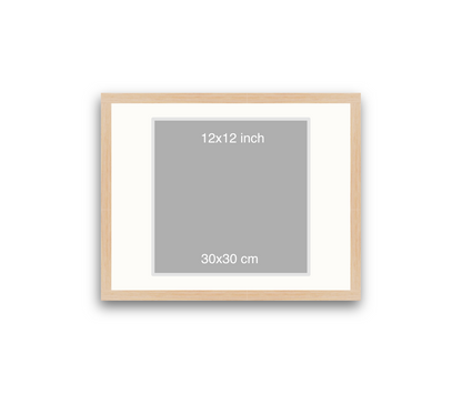 LOFT | 20mm Light Oak Frame - 50x40cm