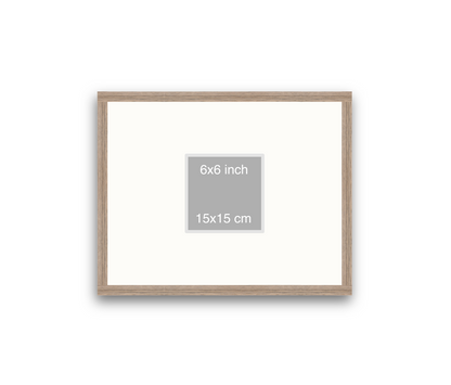 LOFT | 20mm Warm Walnut Frame - 50x40cm