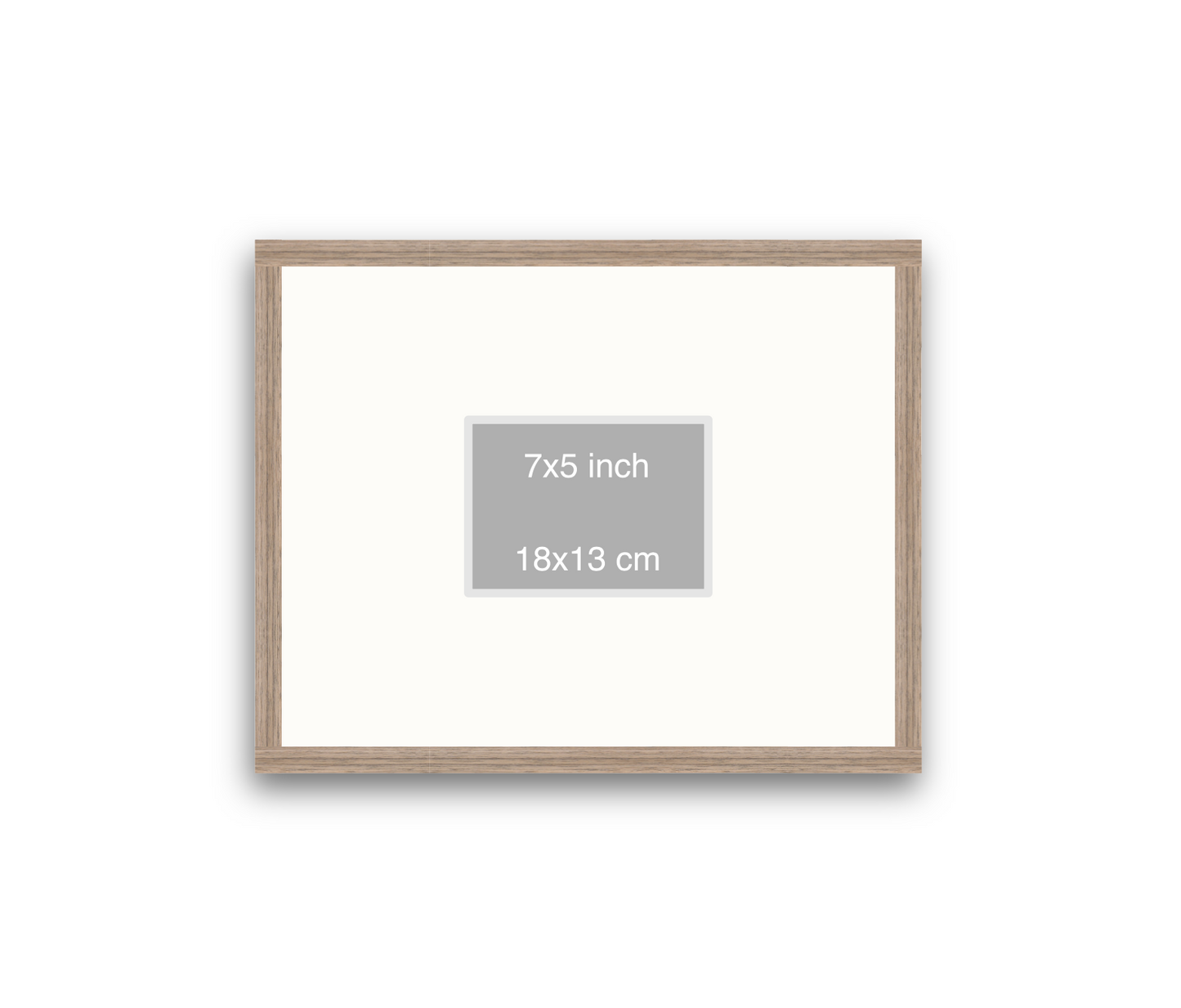 LOFT | 20mm Warm Walnut Frame - 50x40cm