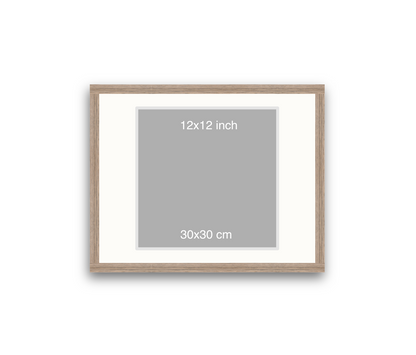 LOFT | 20mm Warm Walnut Frame - 50x40cm