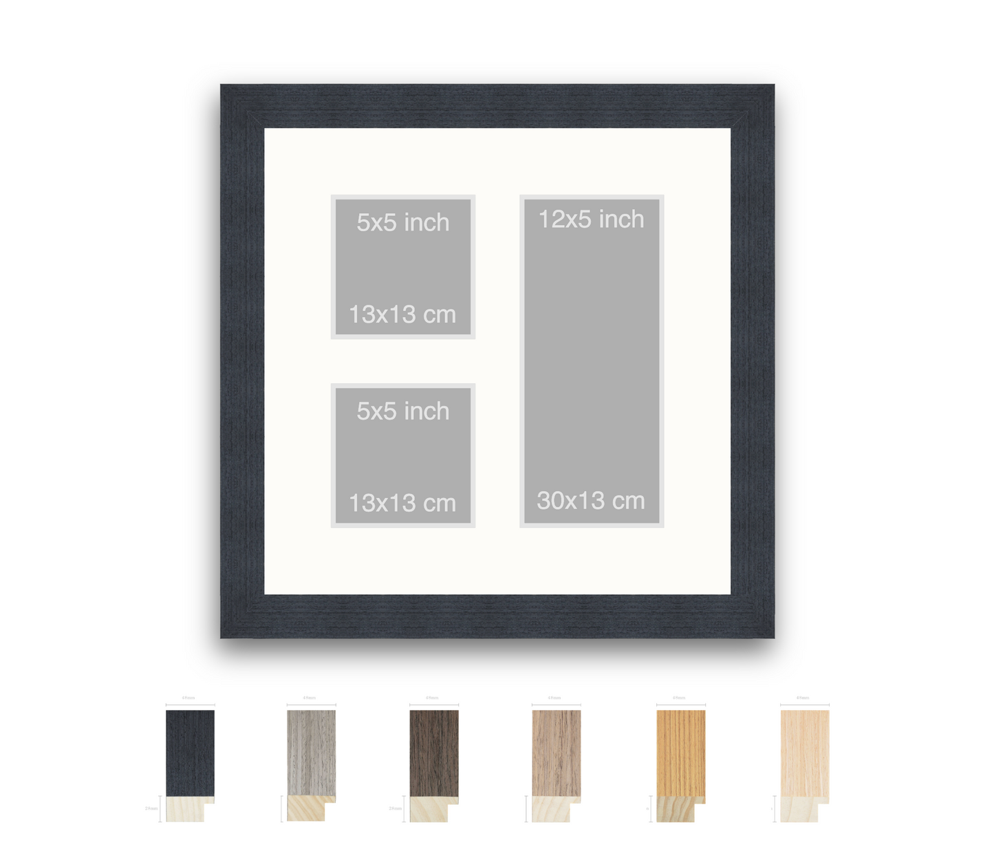 Broomhead | 40mm Loft moulding - Overall size: 50x50cm