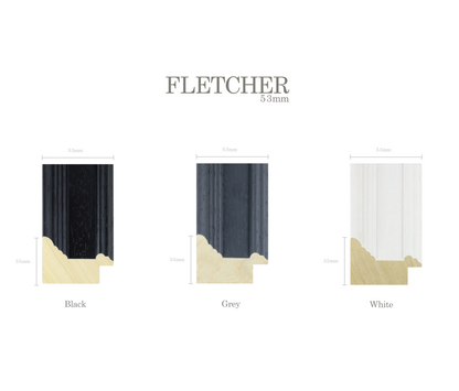 Strines | 53mm Fletcher moulding - Overall size: 50x50cm